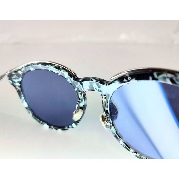 DIOR BY CHRISTIAN DIOR BLUE BLOSSOM DESIGNER SUNGLASSES NEW IN CASE/BOX/CARD - Picture 10 of 13